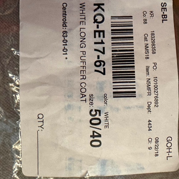 Tom Ford Men's Long Puffer Coat with Contrast Trim SIZE 50 - Picture 16 of 16